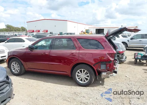 2025 Dodge Durango Gt Rwd from USA, damaged, VIN 1C4RDHDG2SC552232